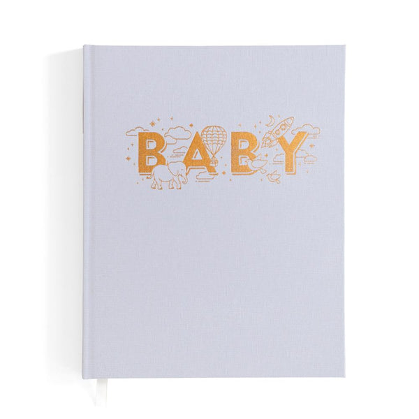 fox and fallow fox & fallow baby book baby journal baby milestones