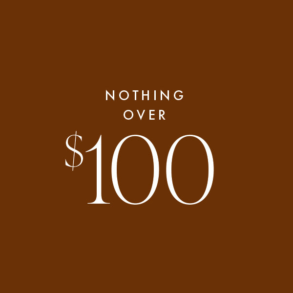 Nothing over $100AUD
