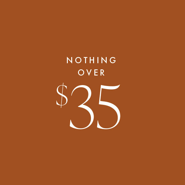 Nothing Over $35AUD