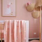 Pink Ducks Blanket