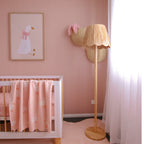 Pink Ducks Organic Fitted Cot Sheet