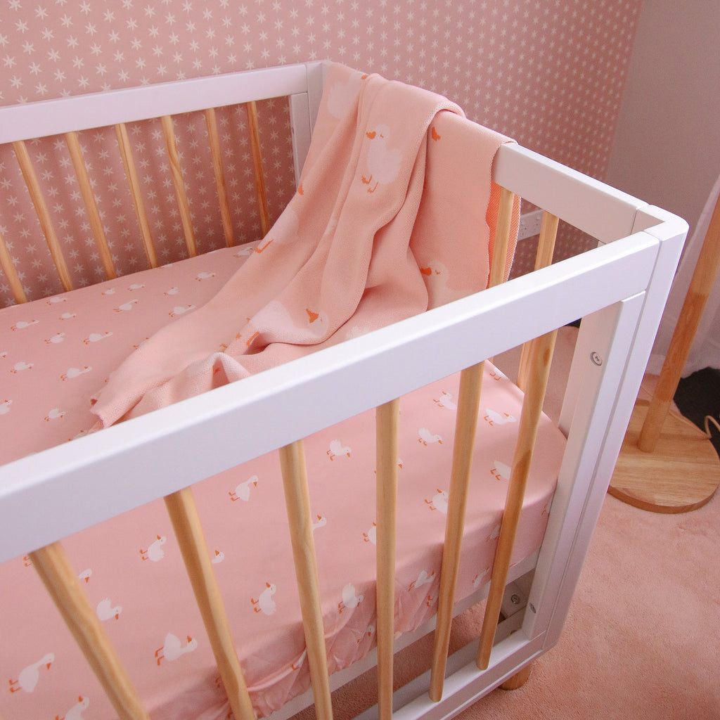 Pink Ducks Blanket