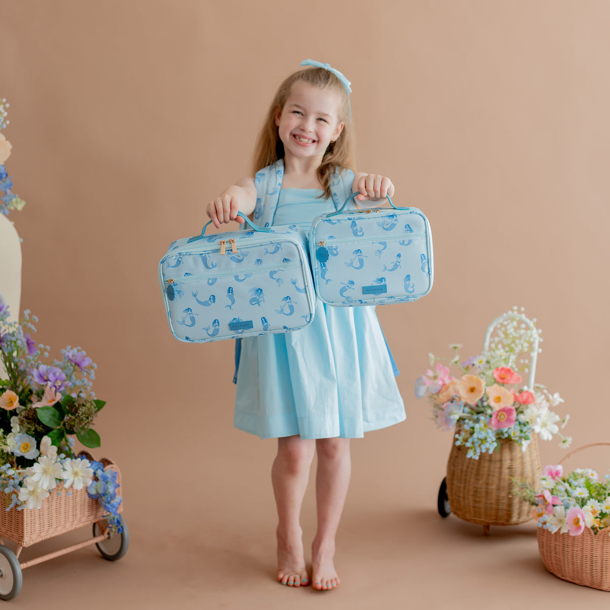 Aqua Mermaids Mini Lunch Bag