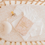 Golden Vines Organic Fitted Bassinet Sheet/Change Pad Cover - SECONDS