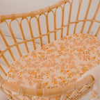 Sweet Pea Organic Fitted Bassinet Sheet/Change Pad Cover