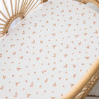 Birch Organic Fitted Bassinet Sheet/Change Pad Cover