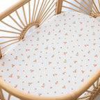 Birch Organic Fitted Bassinet Sheet/Change Pad Cover
