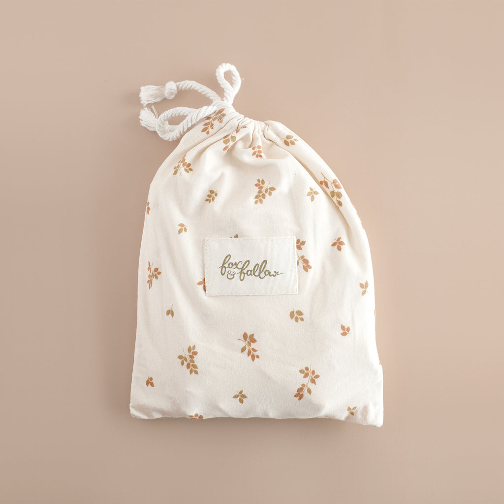 Birch Organic Fitted Bassinet Sheet/Change Pad Cover