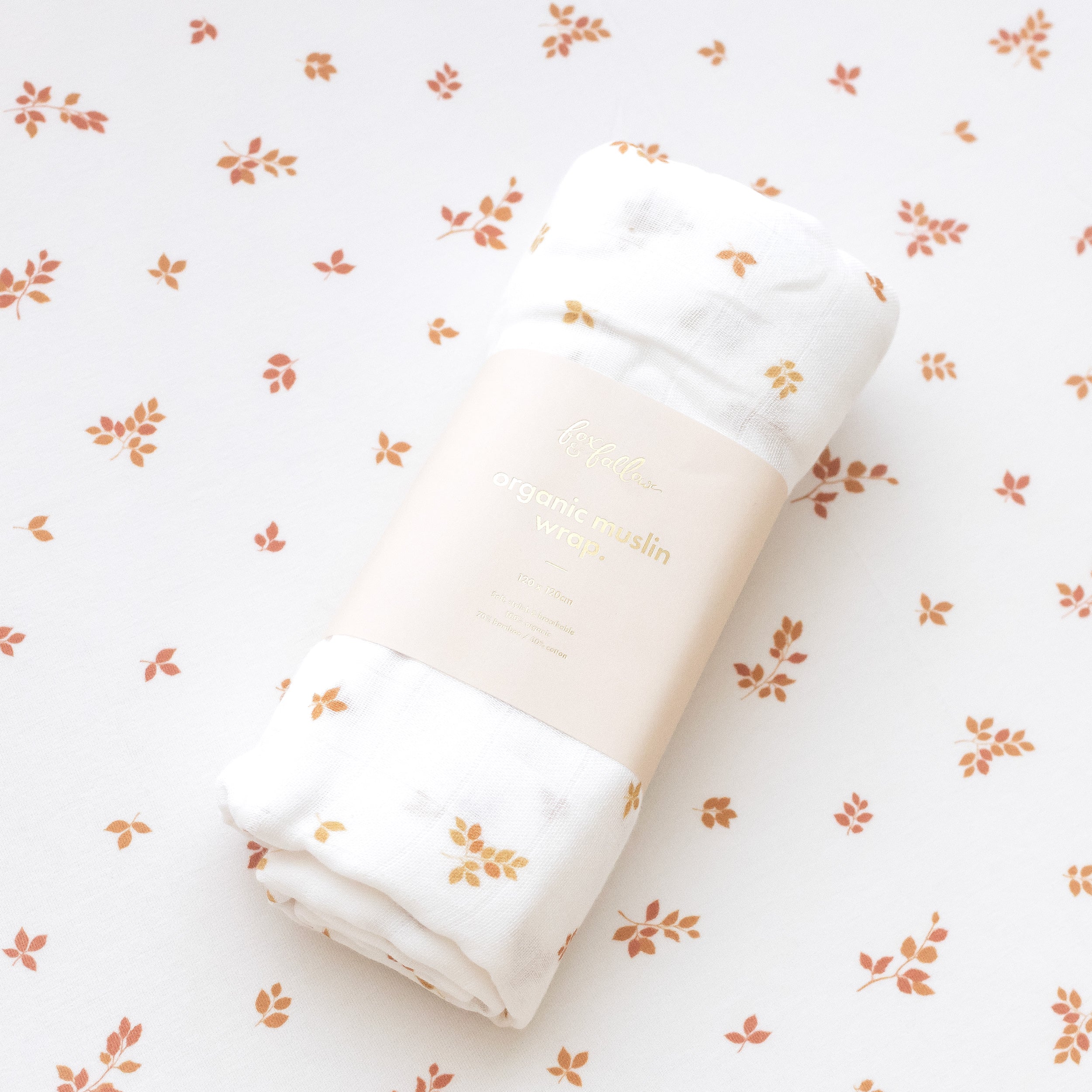 Birch Organic Muslin Wrap Swaddle