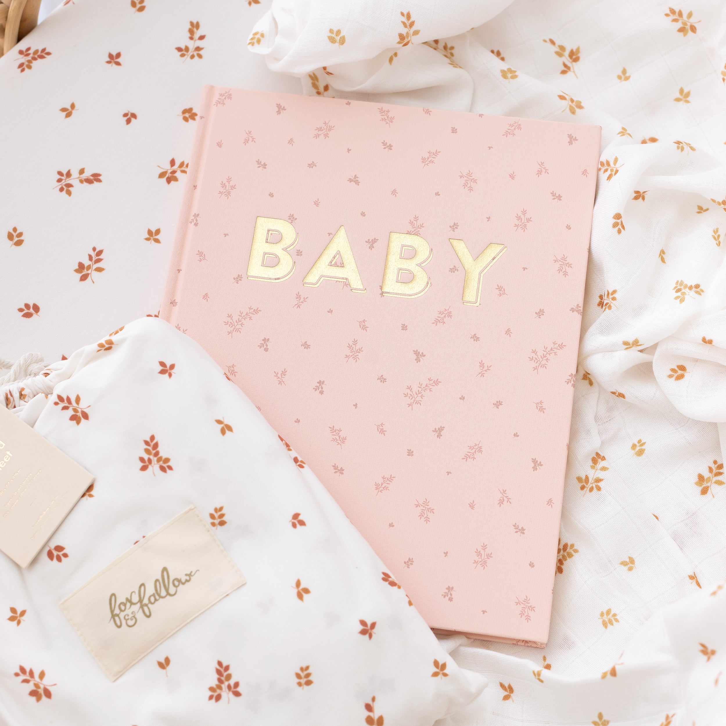 Birch Organic Fitted Bassinet Sheet/Change Pad Cover