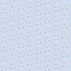 Ocean Creatures Sky Organic Fitted Cot Sheet - SECONDS