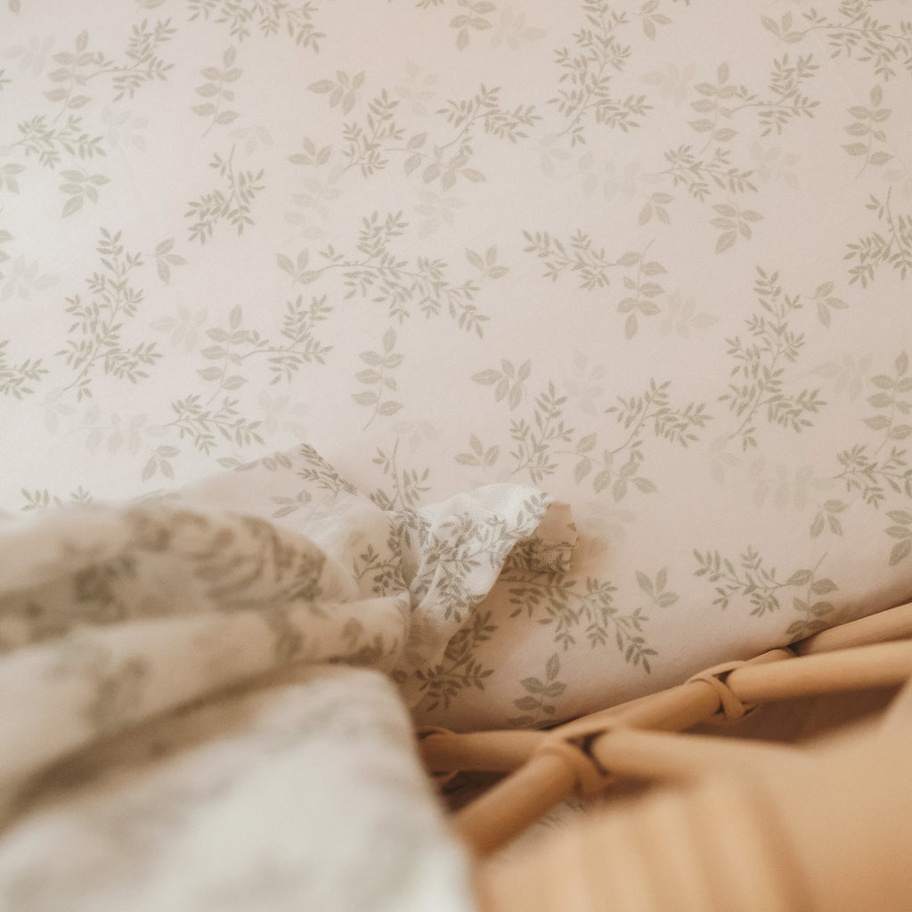 Cypress Organic Fitted Cot Sheet