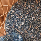 Forest Friends Midnight Organic Muslin Wrap Swaddle