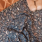 Forest Friends Midnight Organic Muslin Wrap Swaddle