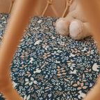 Forest Friends Midnight Organic Fitted Bassinet Sheet/Change Pad Cover