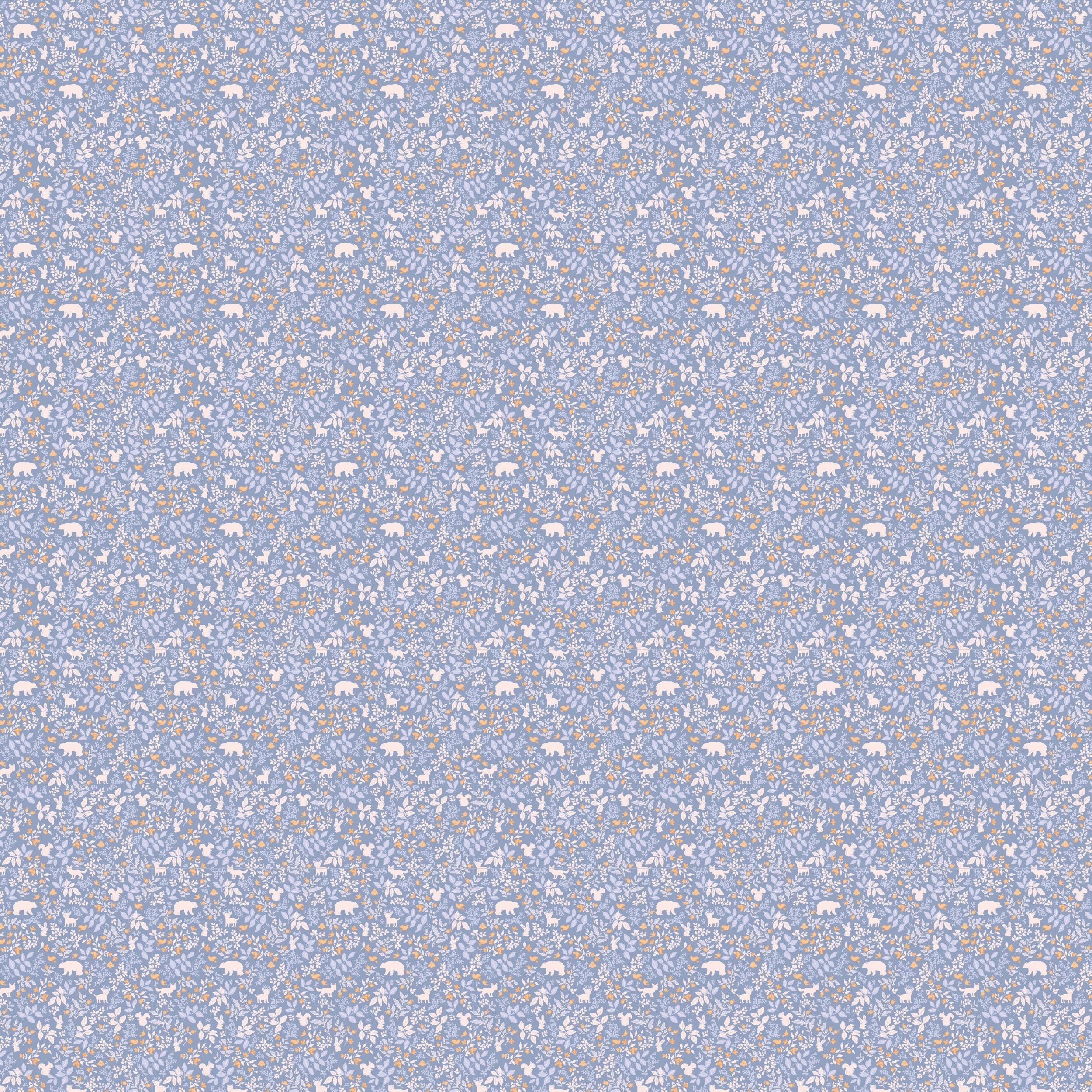 Forest Friends Cornflower Organic Fitted Bassinet Sheet/Change Pad Cover