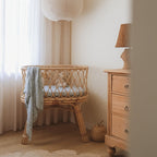 Forest Friends Cornflower Organic Muslin Wrap Swaddle - PRE-ORDER (ARRIVING APRIL)