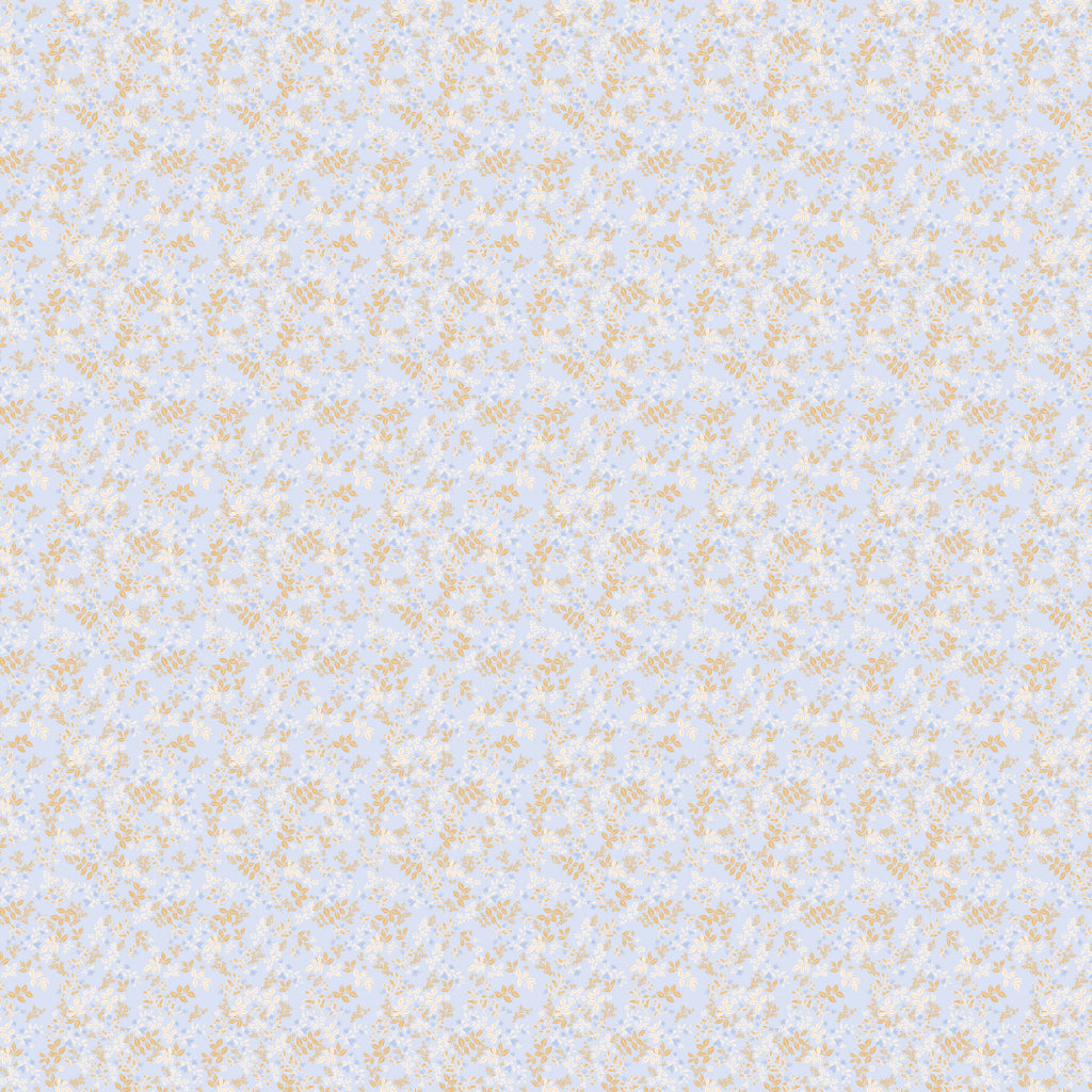 Delphinium Organic Fitted Cot Sheet