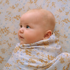 Delphinium Organic Muslin Wrap Swaddle - LAST CHANCE