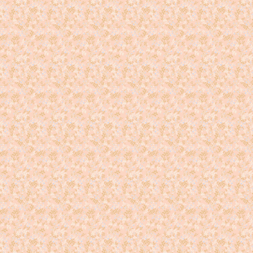 Wild Peony Organic Fitted Cot Sheet