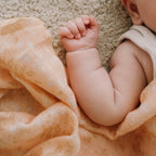Wild Peony Organic Muslin Wrap Swaddle