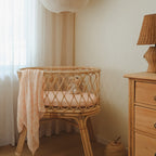 Wild Peony Organic Muslin Wrap Swaddle