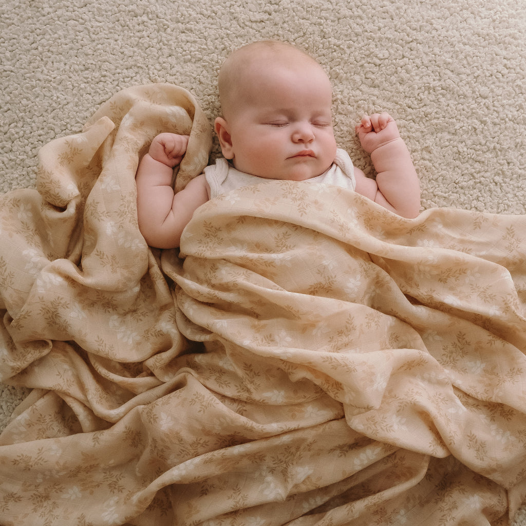 Cedarwood Organic Muslin Wrap Swaddle - PRE-ORDER (ARRIVING APRIL)