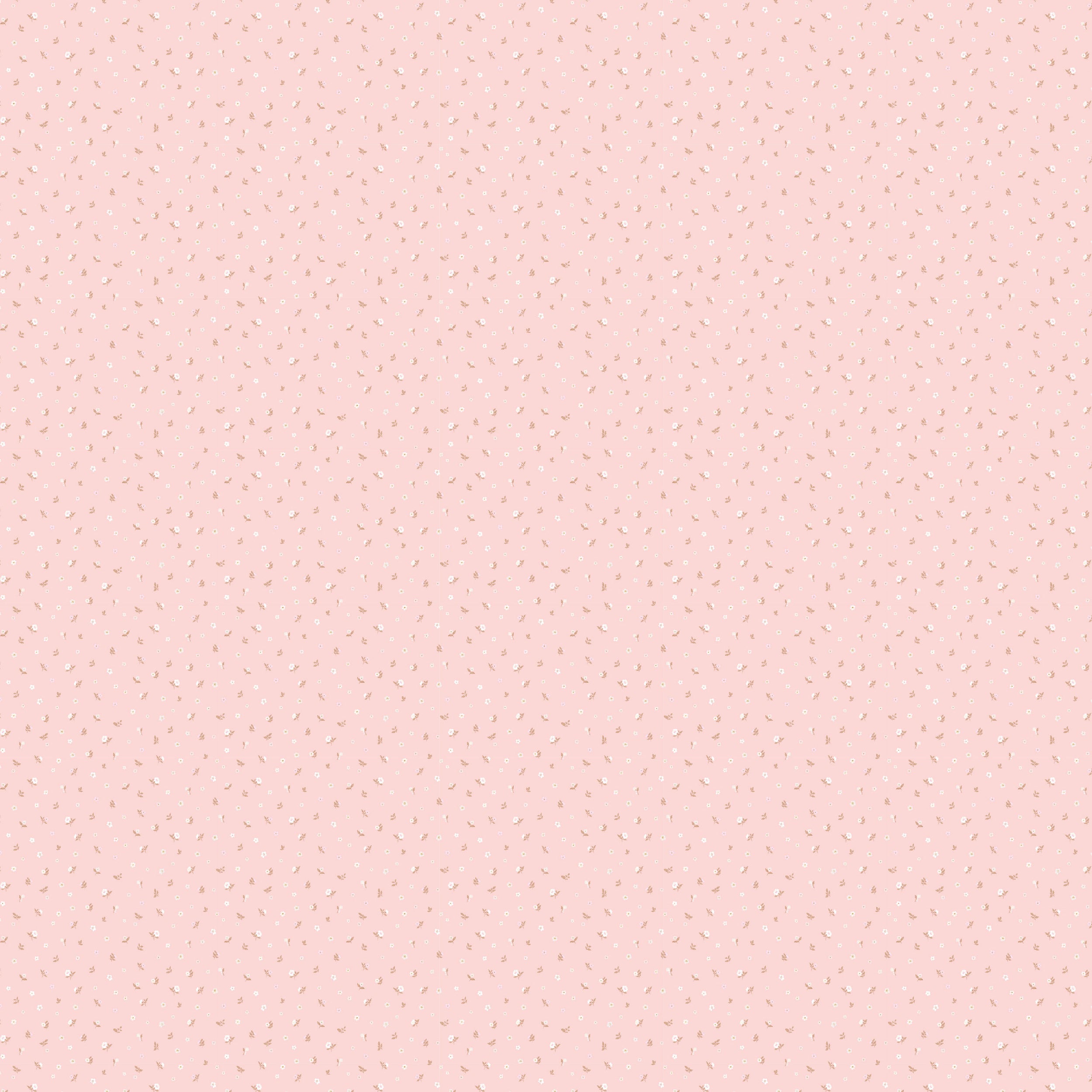 Dusty Roses Organic Fitted Bassinet Sheet/Change Pad Cover