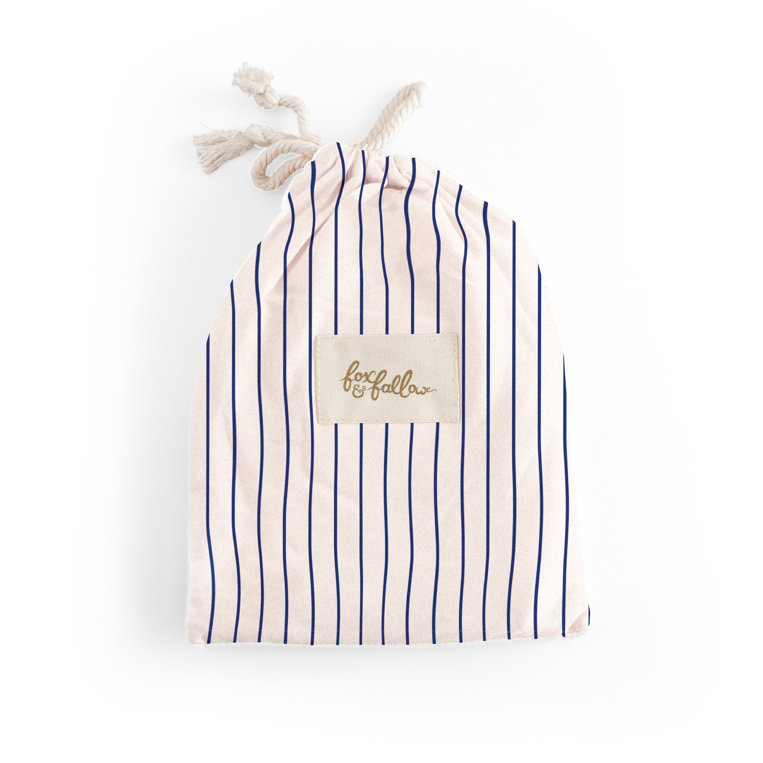 Breton Stripe Organic Fitted Bassinet Sheet/Change Pad Cover - PRE-ORDER (MARCH)