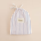 Breton Stripe Organic Fitted Bassinet Sheet/Change Pad Cover - PRE-ORDER (MARCH)
