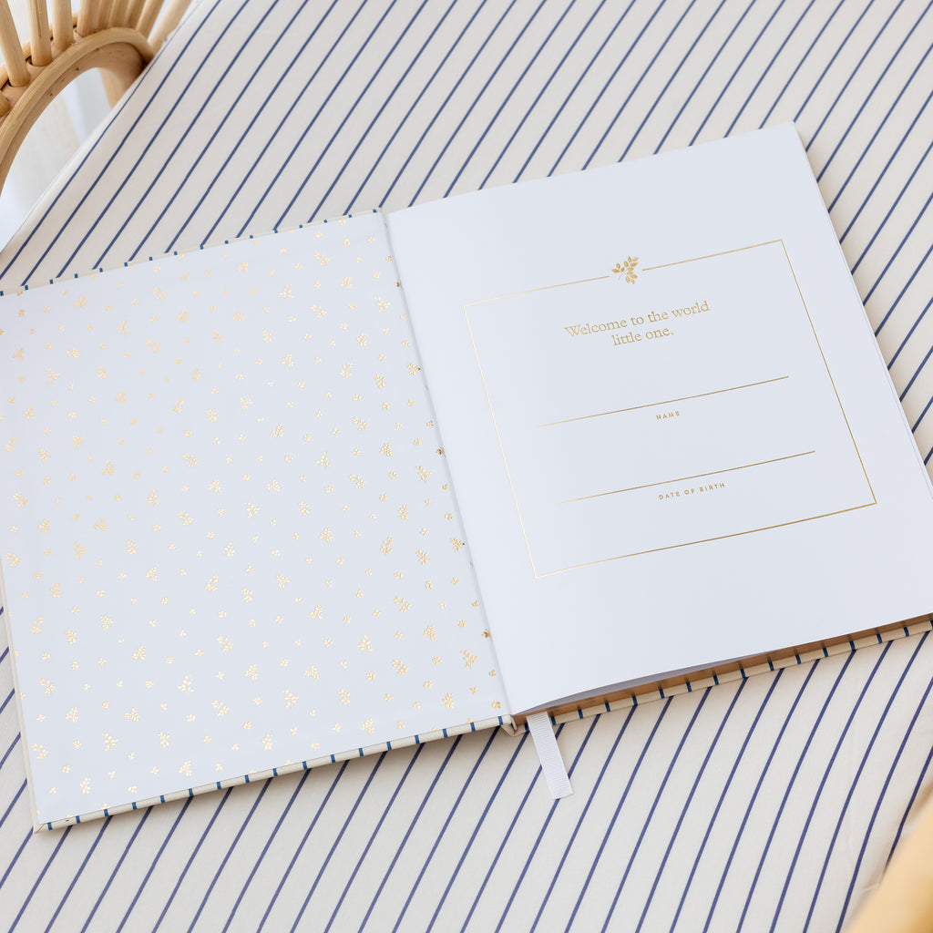 Baby Book Breton Stripe - 3rd Edition - SECONDS