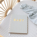 Breton Stripe Muslin Wrap Swaddle