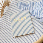Breton Stripe Muslin Wrap Swaddle