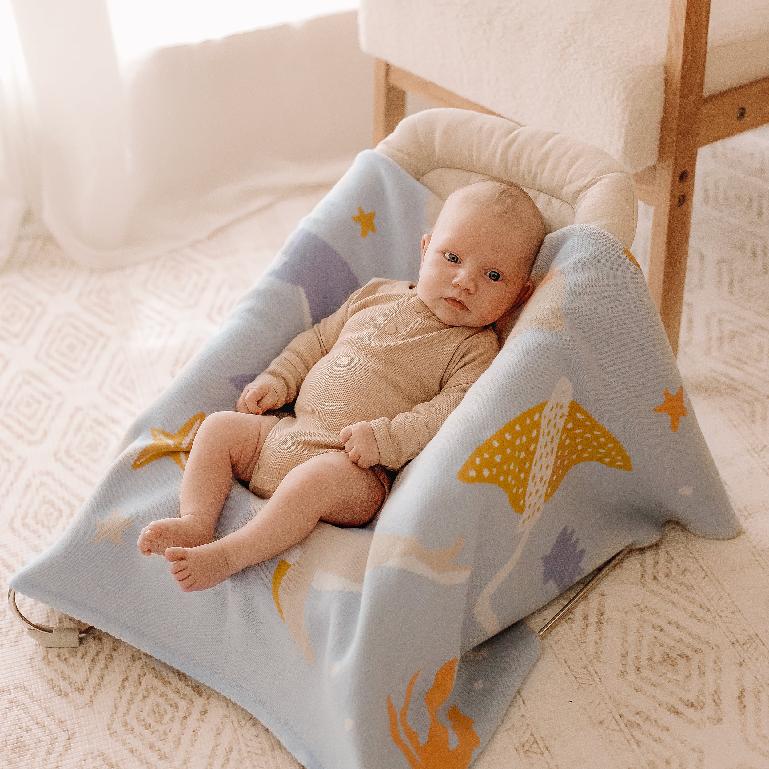 Ocean Creatures Blanket