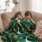 Dinos Throw Blanket