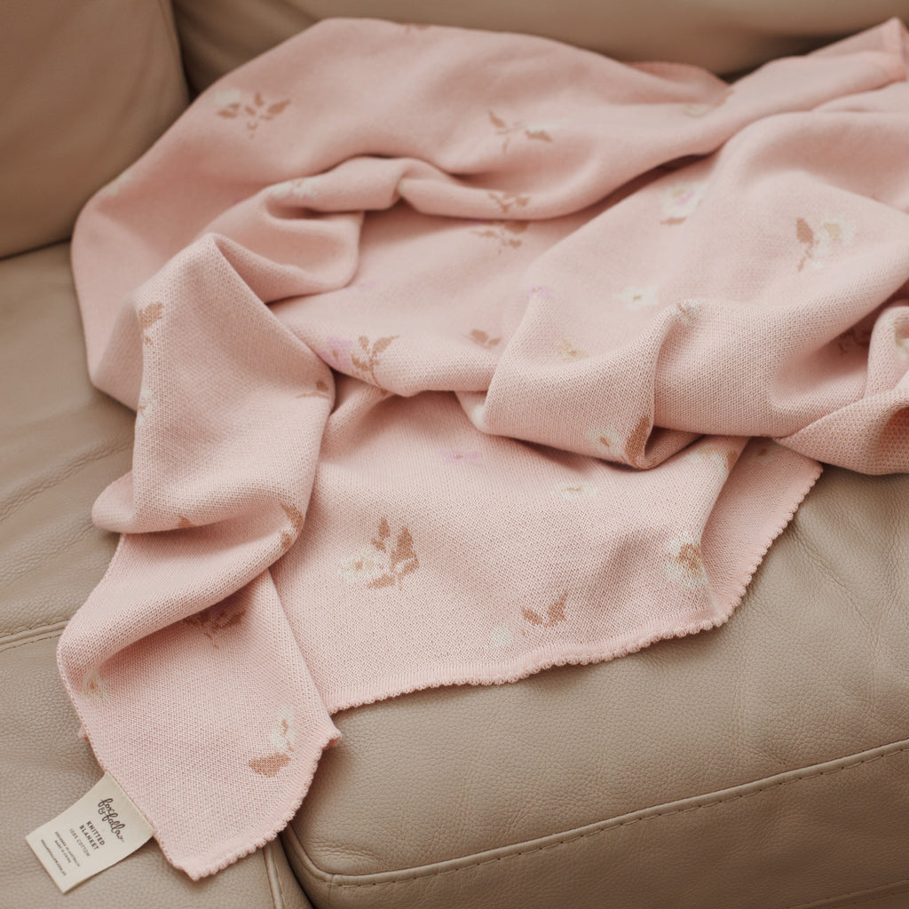 Dusty Roses Blanket