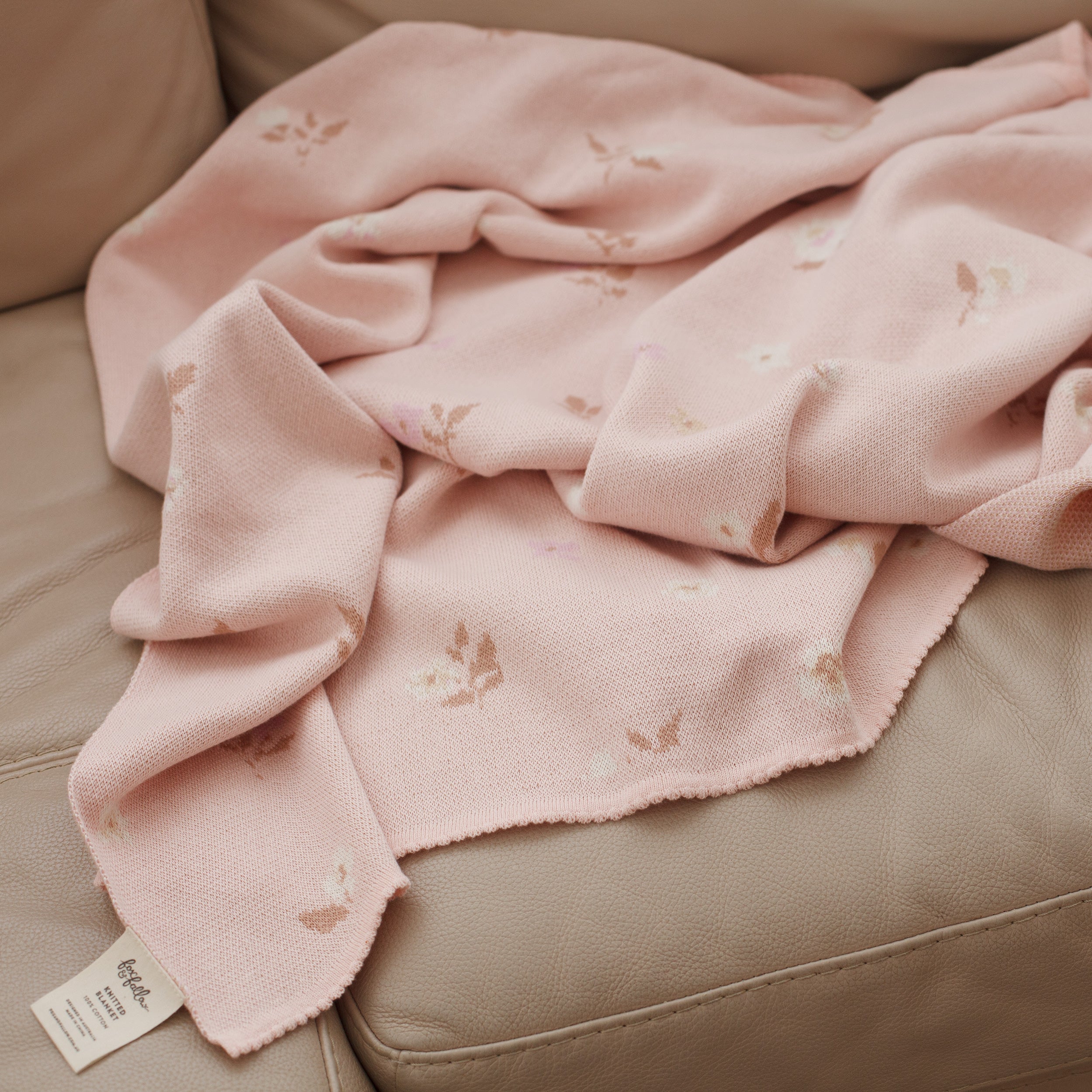 Dusty Roses Blanket