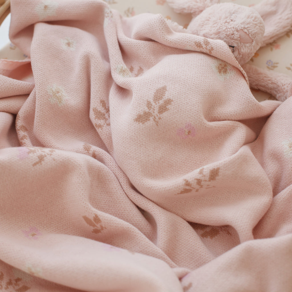 Dusty Roses Blanket
