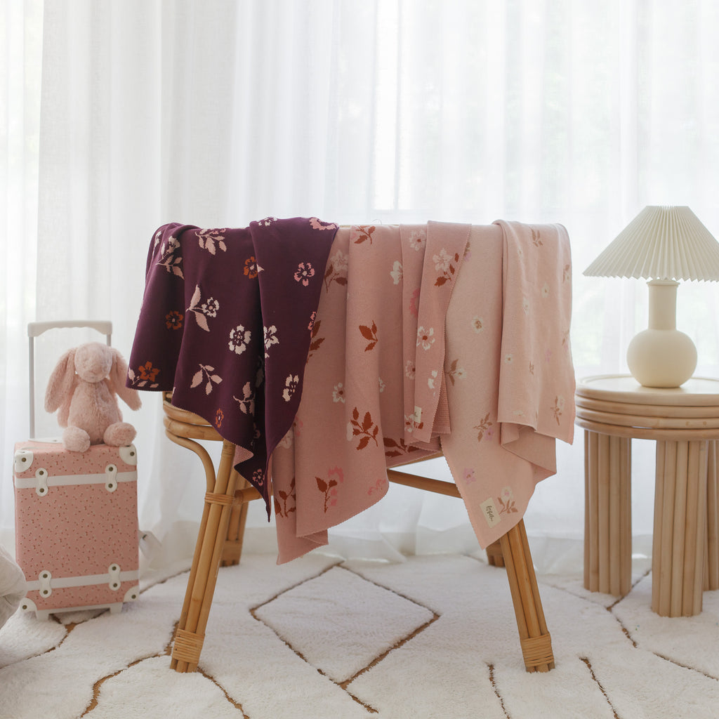 Sweet Plum Blanket - SECONDS