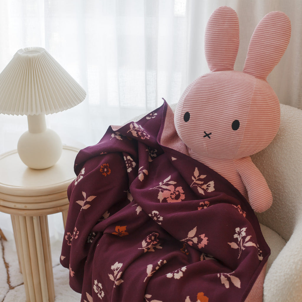Sweet Plum Blanket - SECONDS