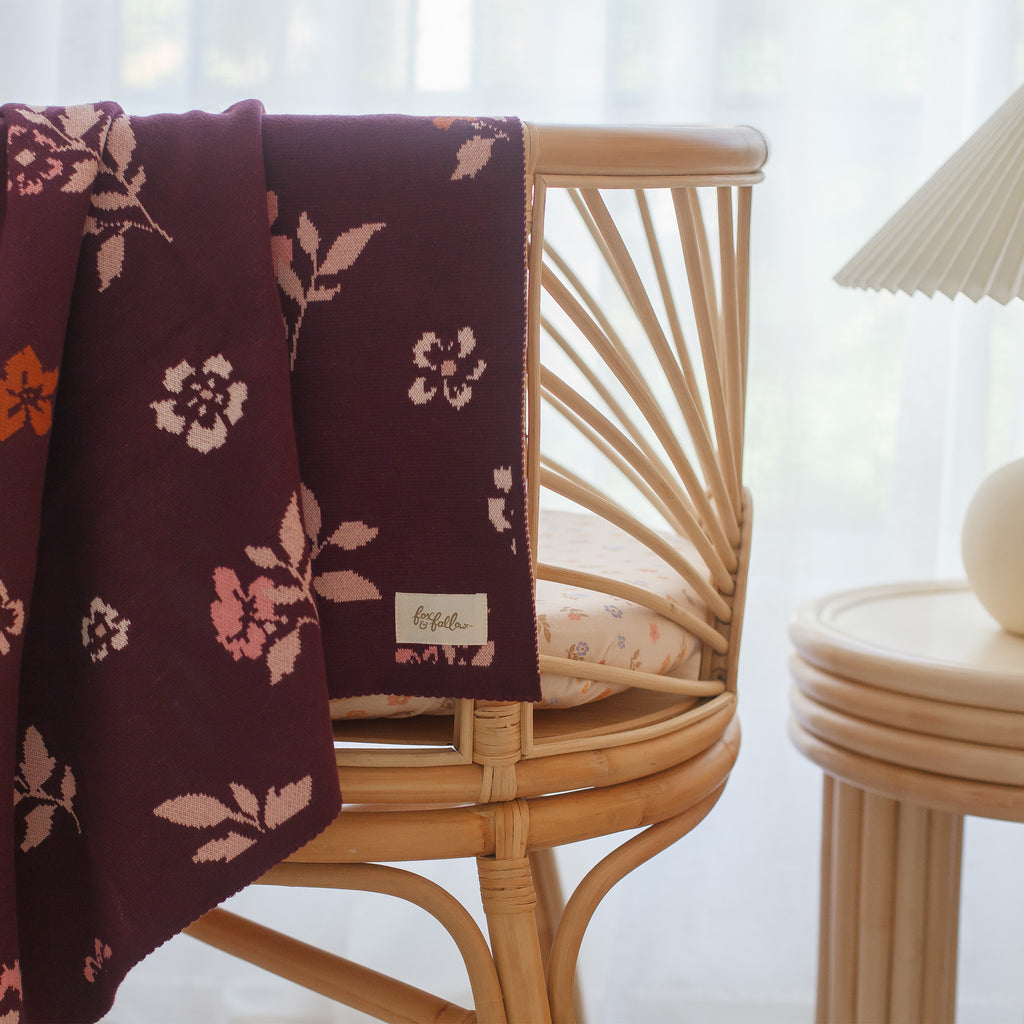 Sweet Plum Blanket - SECONDS