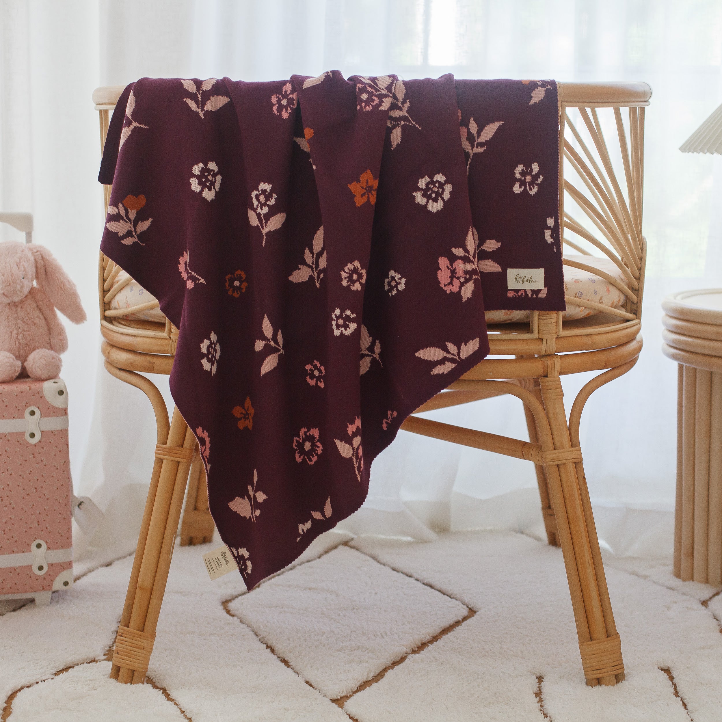 Sweet Plum Blanket - SECONDS