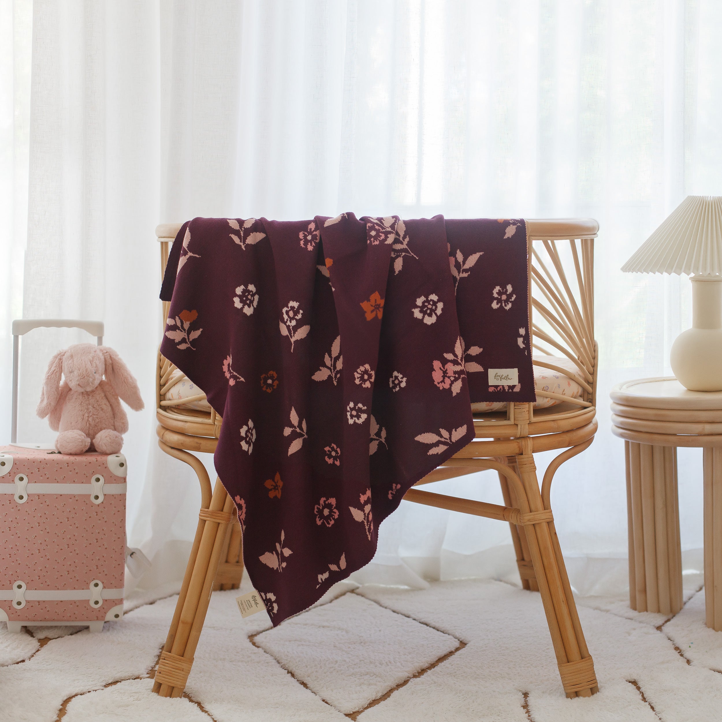 Sweet Plum Blanket - SECONDS