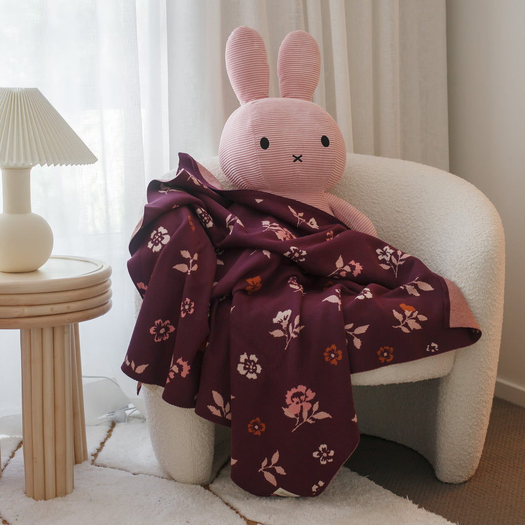 Sweet Plum Blanket - SECONDS