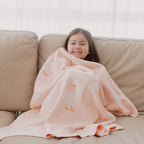 Pink Ducks Blanket