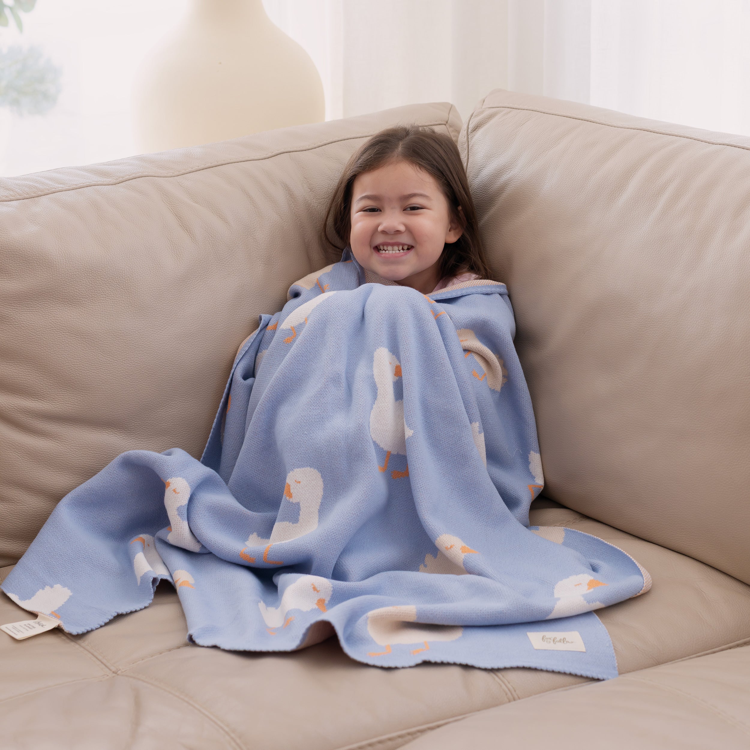 Blue Ducks Blanket