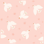 Pink Doves Blanket