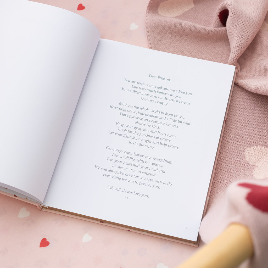 Baby Book Little Hearts - 3rd Edition - SECONDS