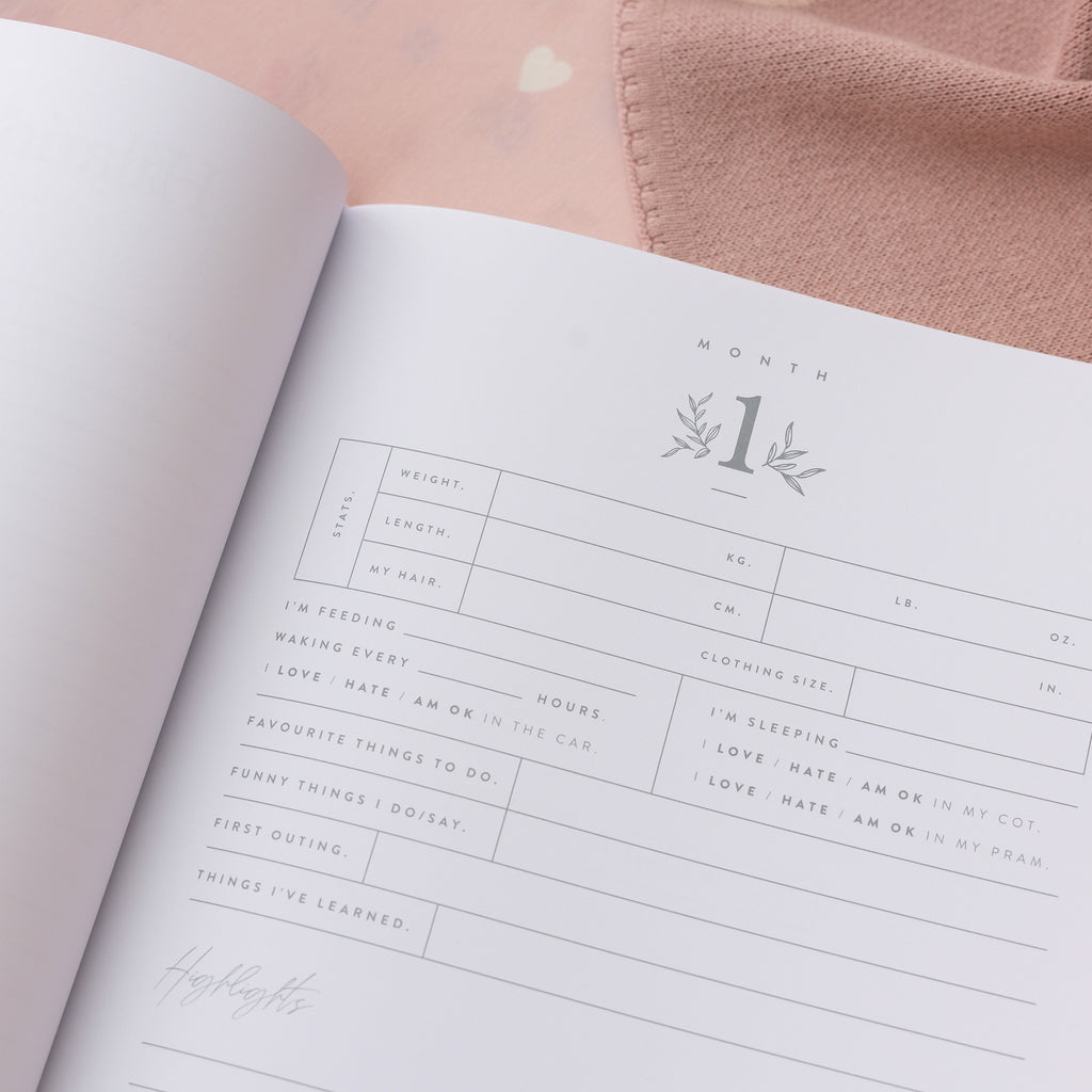 Baby Book Little Hearts - 3rd Edition - SECONDS