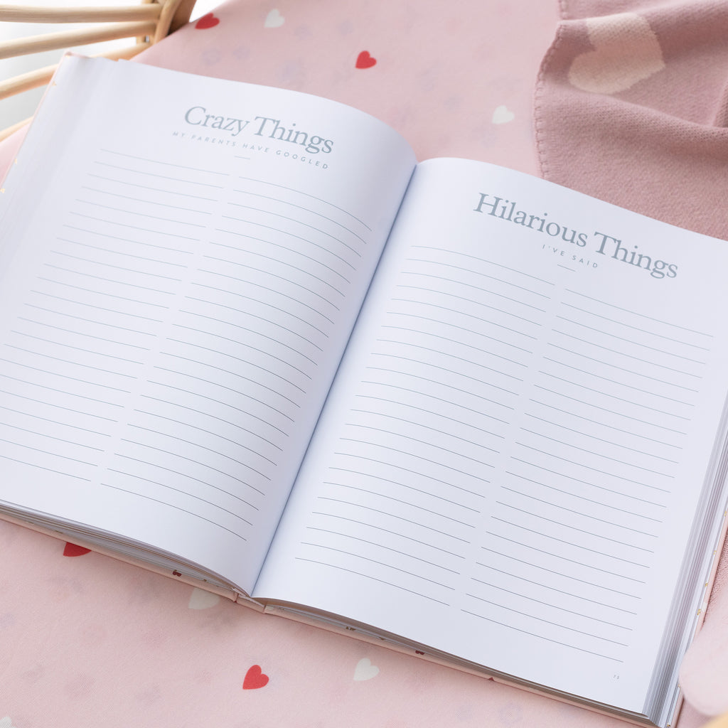 Baby Book Little Hearts - 3rd Edition - SECONDS
